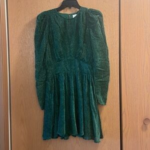 LINI Green Minidress